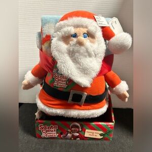 Santa Clause is Coming to Town Plush & Throw New